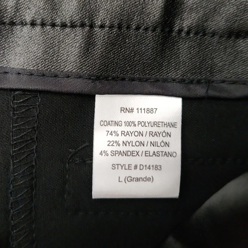 Dazz High Waist Pencil Skirt Faux Leather - Picture 10 of 12